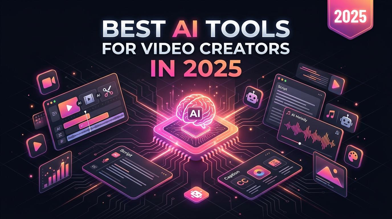 Best AI Tools for Video Creators in 2025