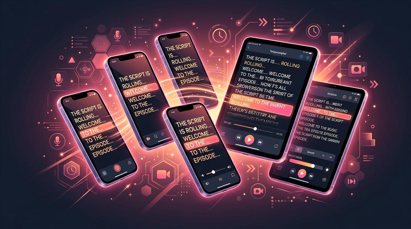 Best Teleprompter Apps for iPhone and iPad (2025 Guide)