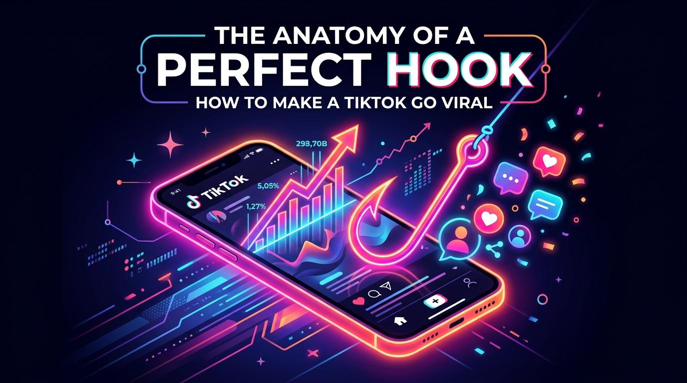 How to Make a TikTok Go Viral: The Anatomy of a Perfect Hook
