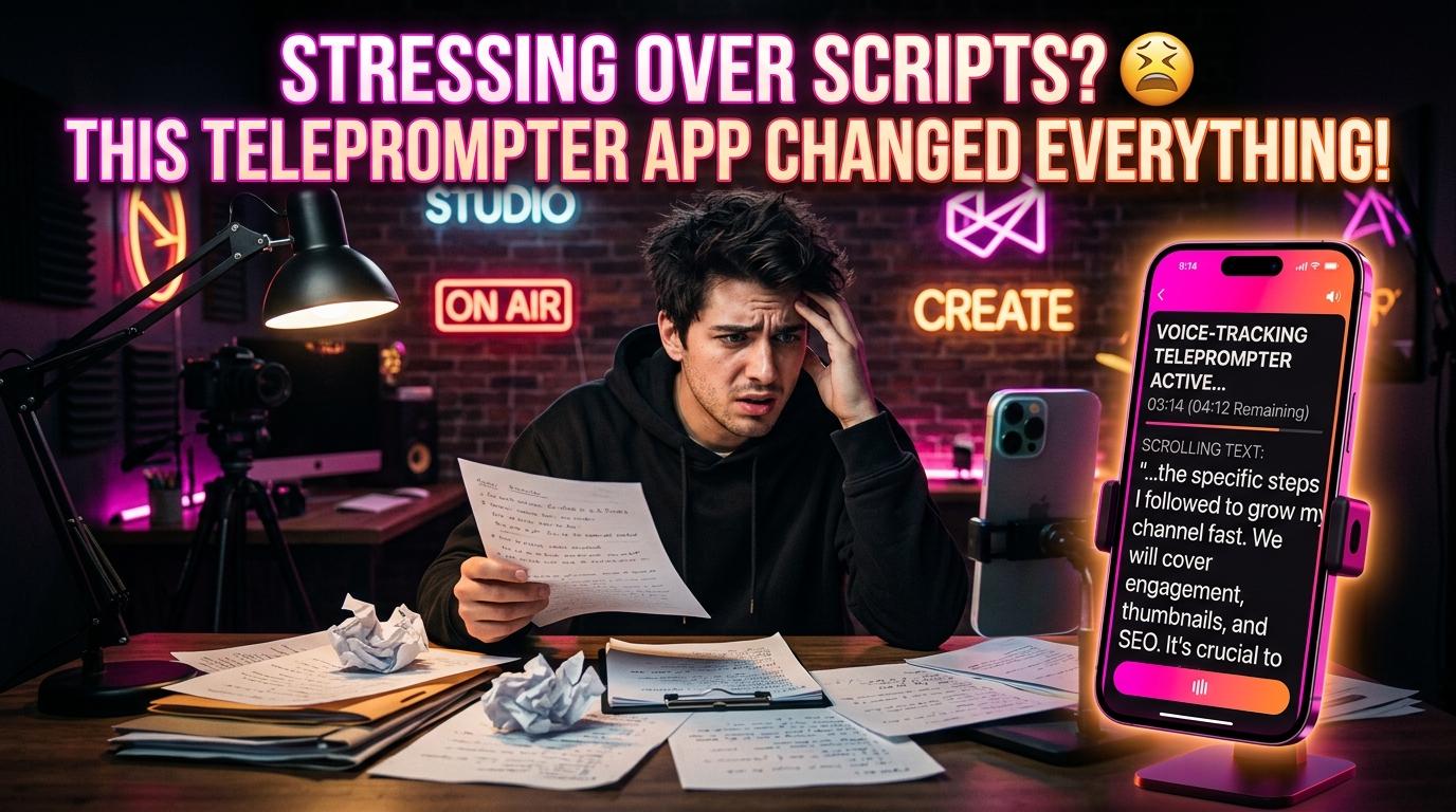 How to Memorize a Script in 5 Minutes (Or Never Memorize Again)