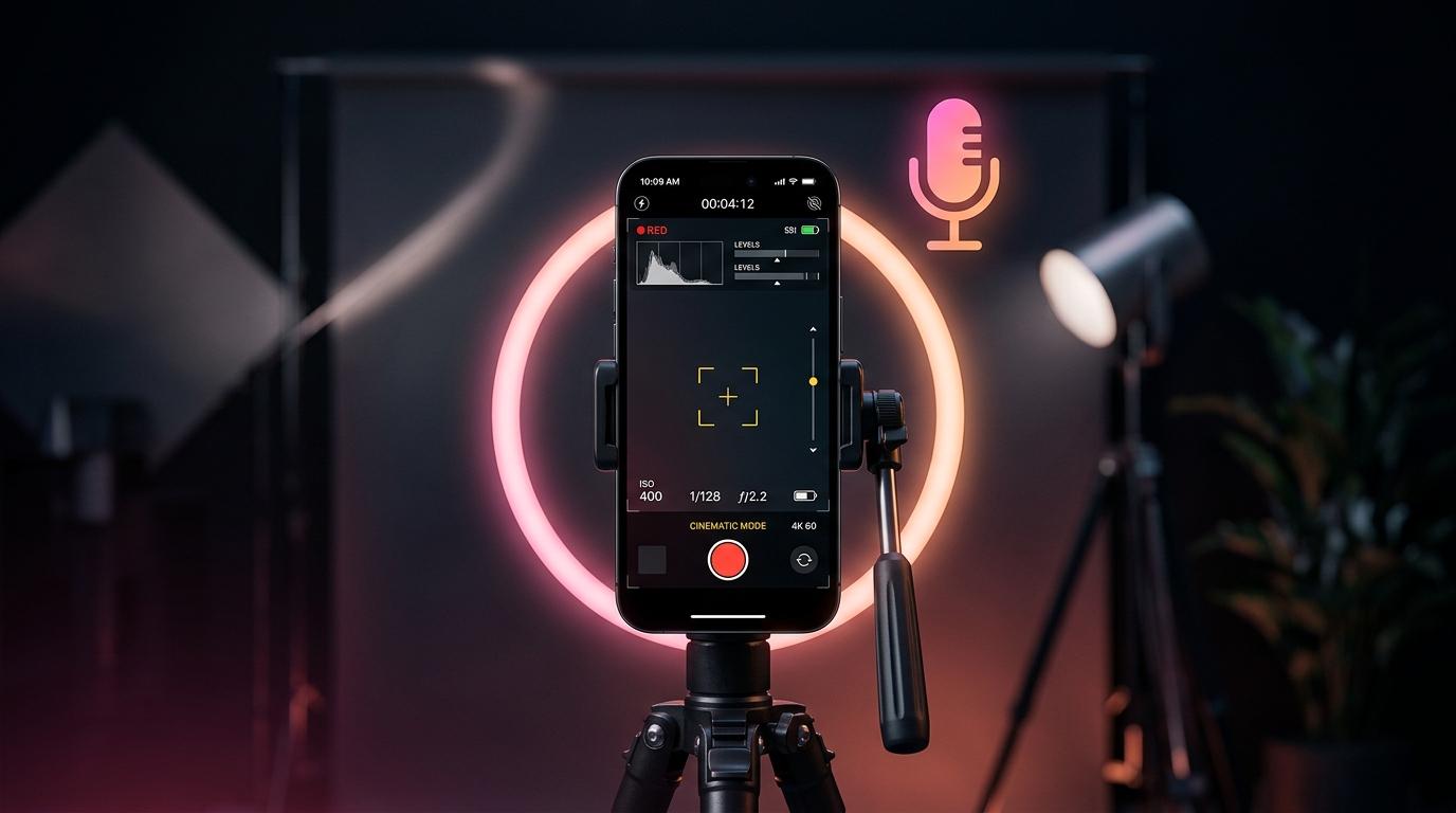 How to Record Professional-Looking Videos on Just Your iPhone in 2025