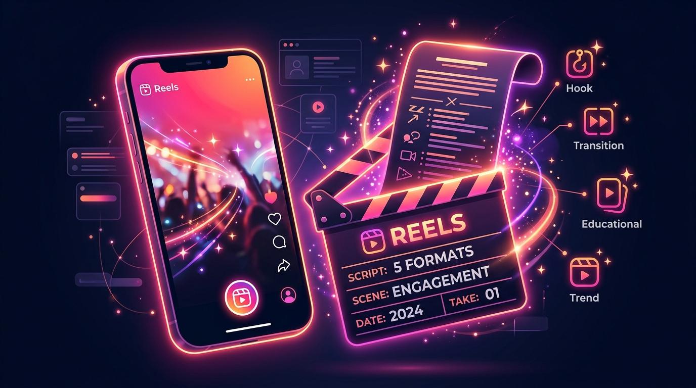 Scripting for Instagram Reels: 5 Formats That Keep Viewers Watching