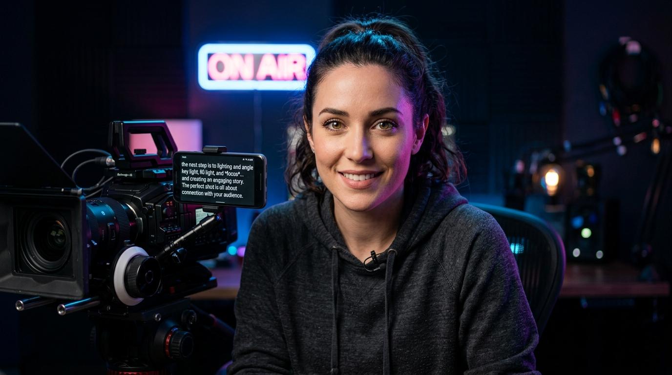 Teleprompter Eye Tracking: How to Keep Perfect Eye Contact While Reading
